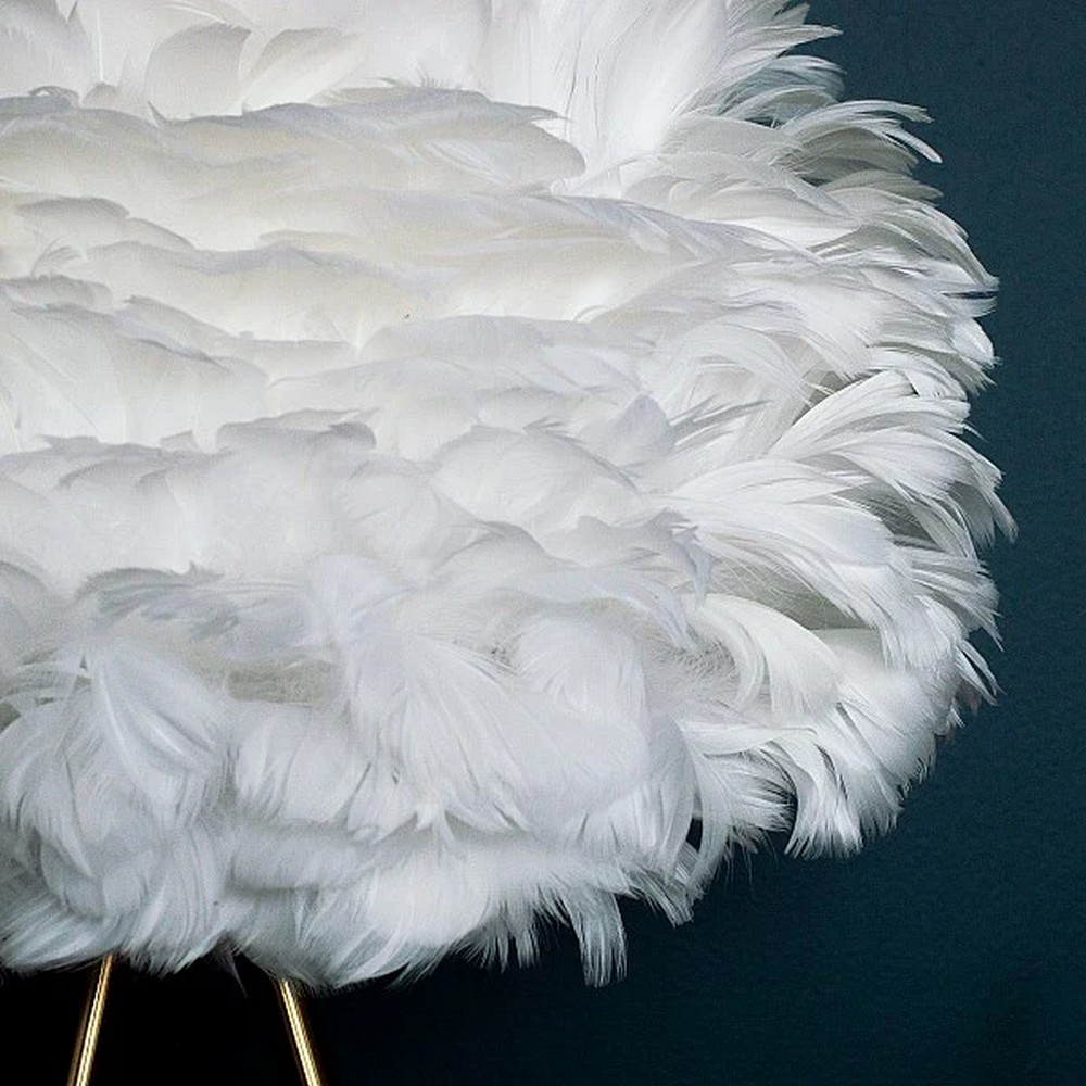 Tripod Feather Floor Lamp