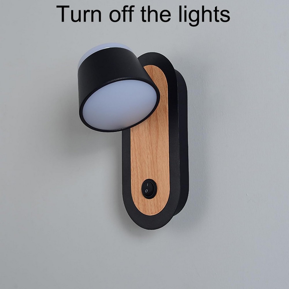 Woodart Rotatable Lamp