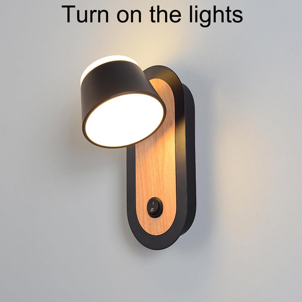 Woodart Rotatable Lamp