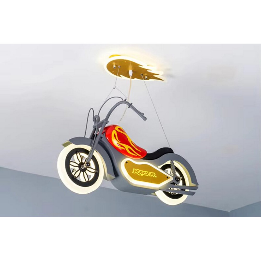 Motorbike Chandelier