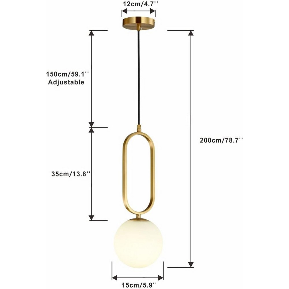 Brass Pendant