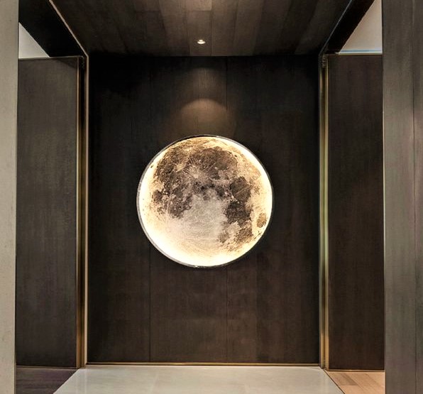 Modern LED Wall Lamp Moon Indoor Lighting For Bedroom Living Hall Room HOME Decoration Fixture Lights 3 e1643012489959